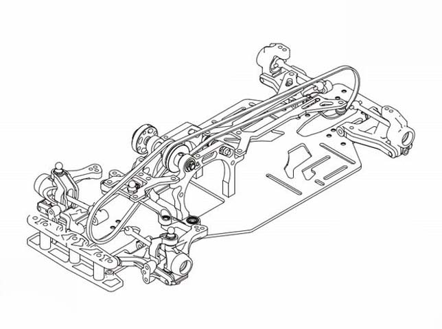 タミヤTA05用ミニコンバージョンキット（MS-1用） スクエア 価格: 根岸政策統のブログ