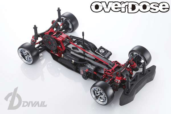 OVER DOSE OD1701 Divallシャーシキット(レッド)