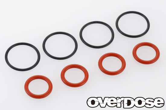 OVER DOSE OD2009b O リングセット (For HG ショック /S8x4, SS12x4)