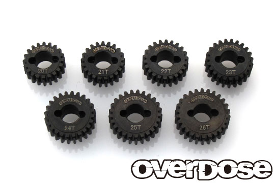 OVER DOSE OD2147a カウンターギヤローギヤセット(20T-26T