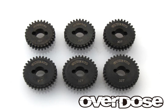 OVER DOSE OD2148 カウンターギヤハイギヤセット(28T-33T)