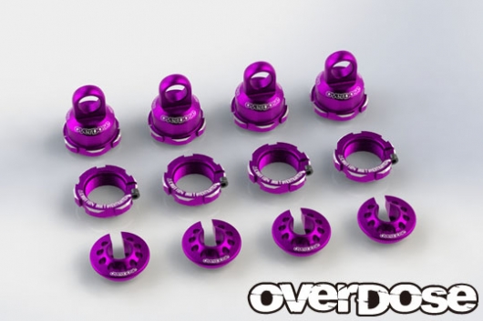 OVER DOSE OD2491 2Way レイアウトアルミサーボマウント(For Vacula