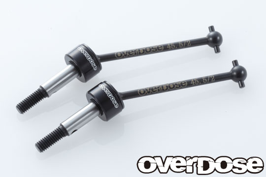 OVER DOSE OD2748 ドライブシャフトセット(45.5mm/2mmピン/For GALM ver.2/2pcs)