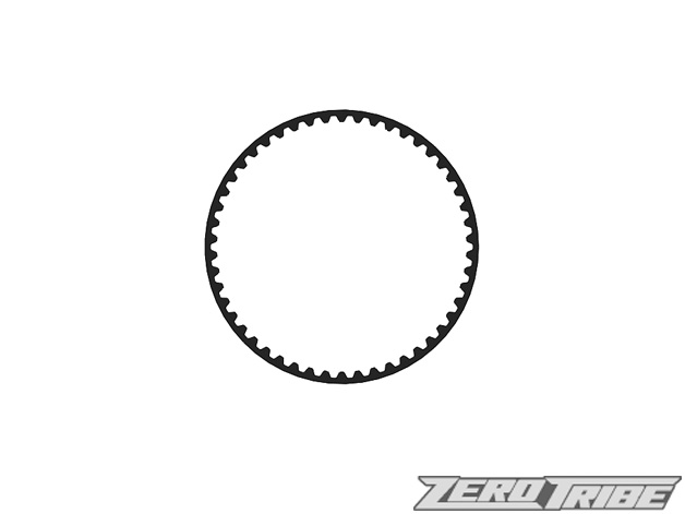ZEROTRIBE ZT1023 ドライブベルト(150mm)