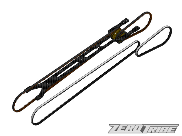 ZEROTRIBE ZT1043 ストックコンバージョンキット(XRAY T4 '17/18/19用)