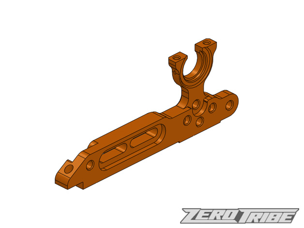 ZEROTRIBE ZT1070 アルミモーターマウント（T4 MID コンバージョンキット用）