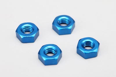 ヨコモ ZC-N3APB アルミ製 プレーンナット （ブルー） 3mm