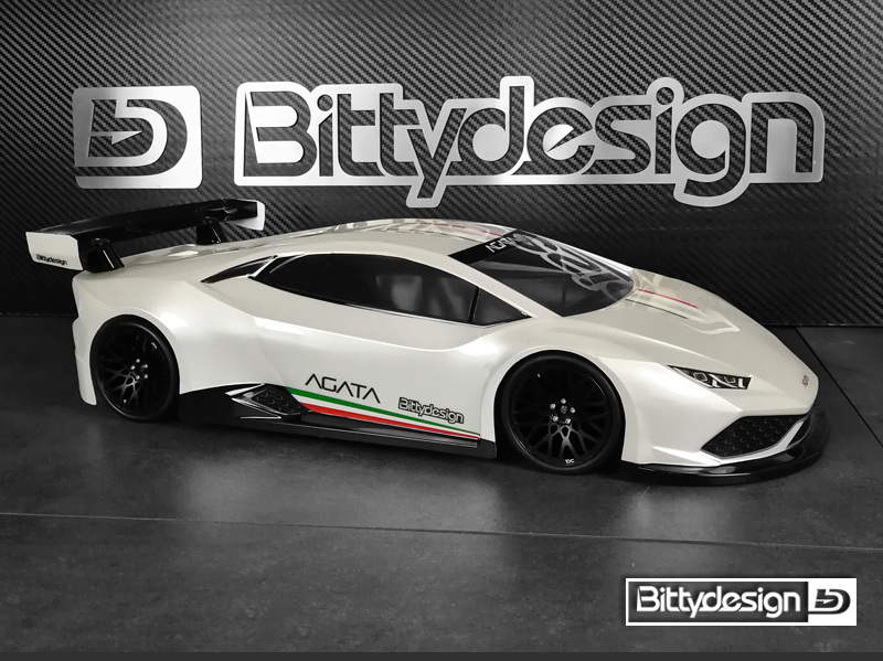 Bittydesign BDGT-190AGT AGATA 1/10 GT クリアーボディ 190mm ライトウェイト