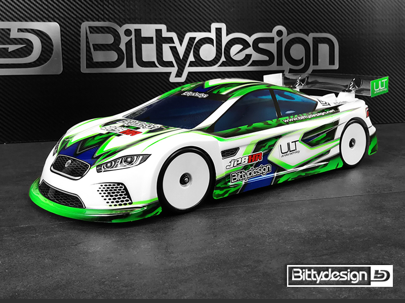 Bittydesign BDTC-HRULT JP8HR クリアーボディ 1/10 TC 190mm ウルトラライトウェイト
