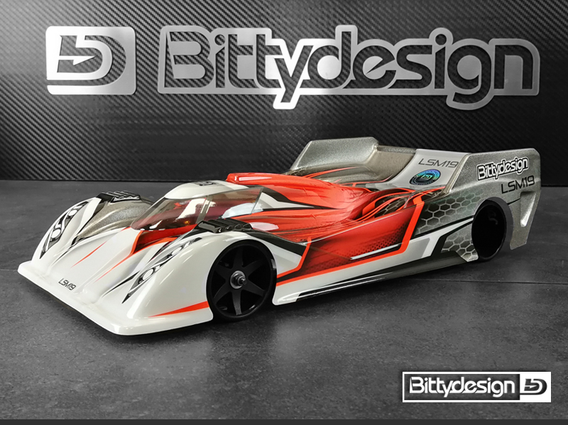 Bittydesign BD12-LSM19 クリアーボディ 1/12レーシング ライトウェイト