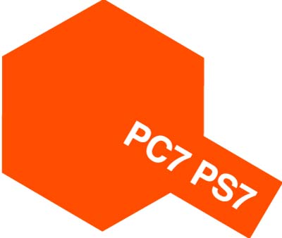 タミヤカラー PS-7 オレンジ